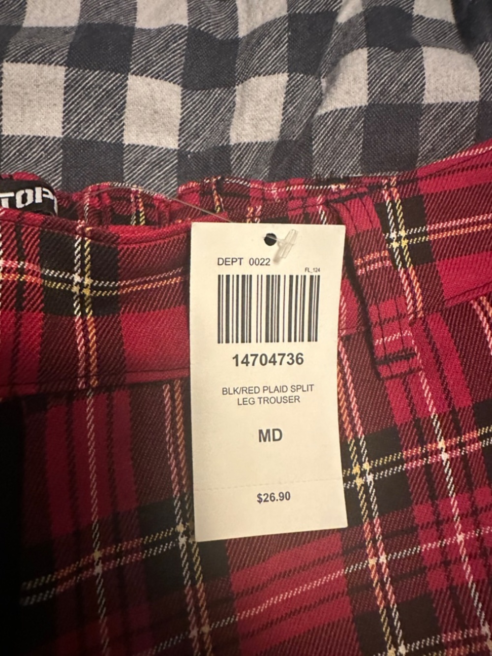 Hot topic plaid shorts - Picture 2 of 2